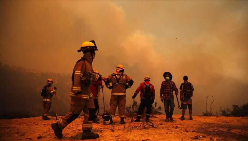 Kebakaran Hutan di Chile Tewaskan 46 Orang, Presiden Umumkan Keadaan Darurat