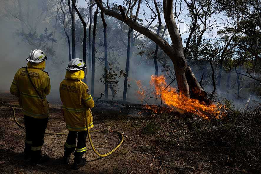 Kebakaran Hutan Tak Terkendali Landa Tenggara Australia