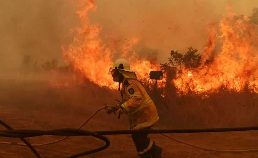 Kebakaran Lahan di Australia Tewaskan Satu Orang, Pemukiman Terancam Ikut Terbakar