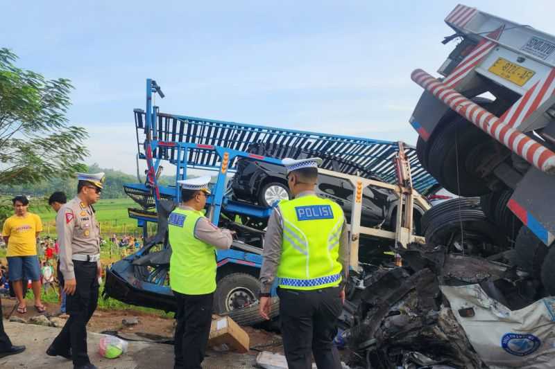 Kecelakaan Beruntun Terjadi di Jalan Tol Boyolali, 6 Orang Tewas