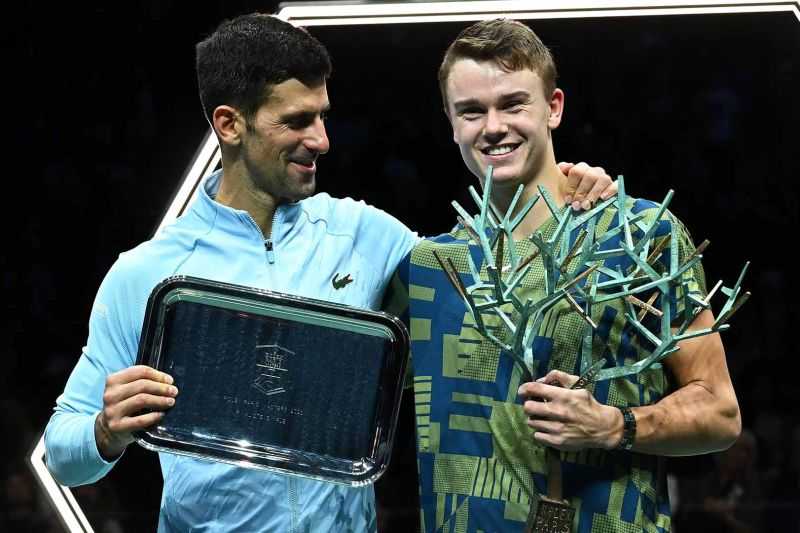 Kejutan Besar, Petenis Remaja Kalahkan Djokovic untuk Rebut Gelar Paris Masters 2022