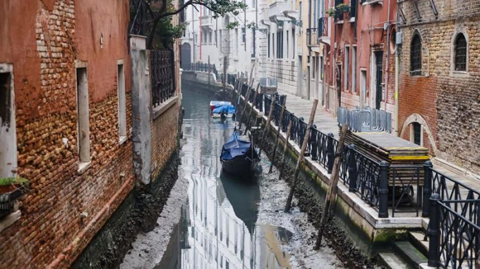 Kekeringan Terparah yang Melanda Italia Sebabkan Kanal Venesia Surut