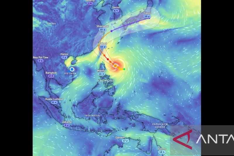 Kemarau Panjang Imbas Siklon di Sekitar Filipina