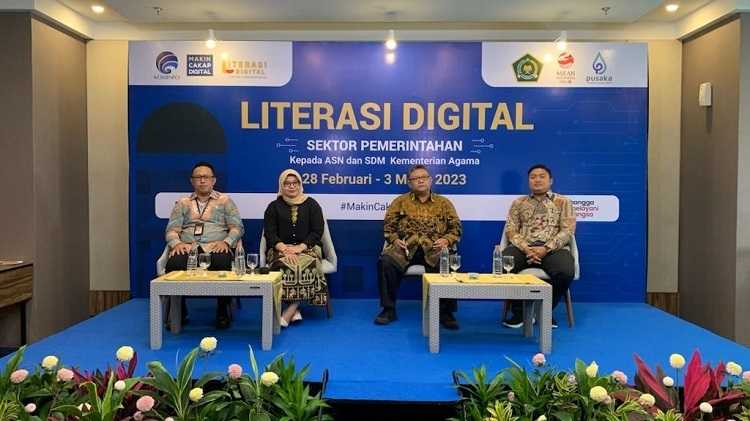 Kemenag Berkolaborasi dengan Kemenkominfo Selenggarakan Literasi Digital