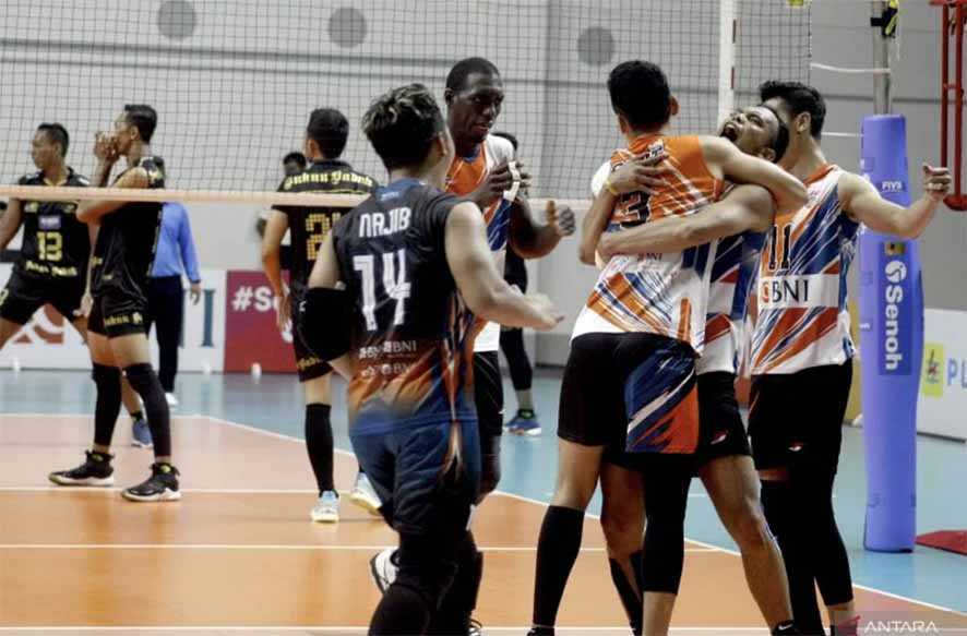 Kemenangan pertama Kudus Sukun Badak di Proliga 2023