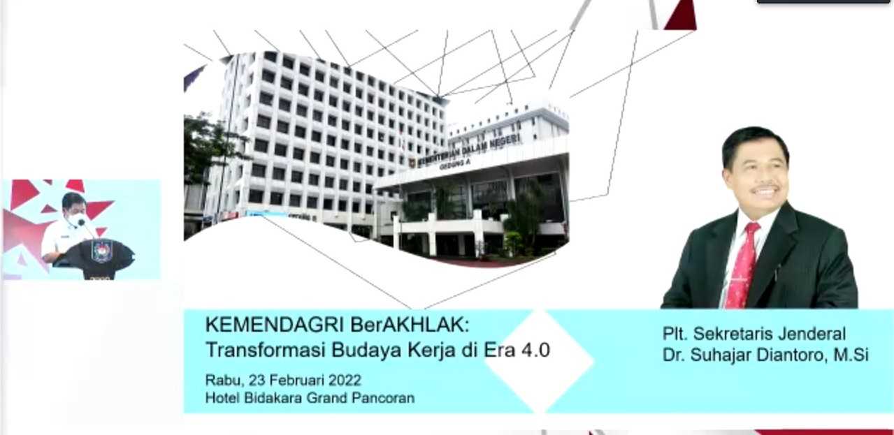 Kemendagri Gelar Internalisasi ASN BerAKHLAK Hadapi Budaya Kerja di Era 4.0