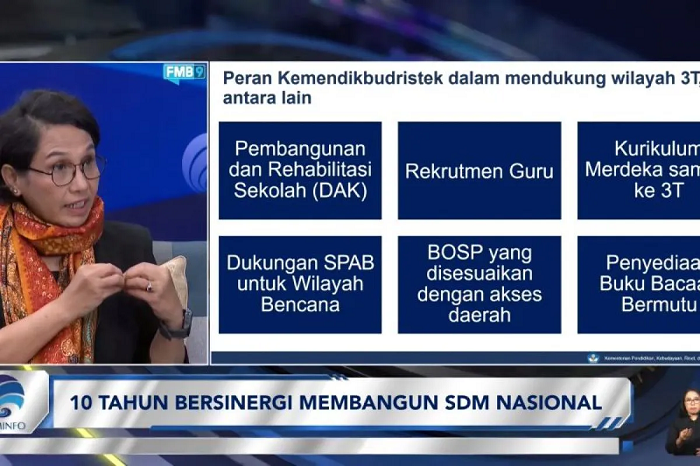 Kemendikbud: 10 Tahun Pembangunan Pendidikan Berada di Koridor Tepat