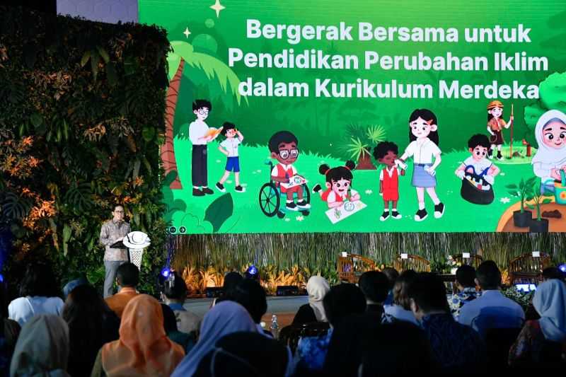 Kemendikbud Rilis Buku Panduan Persiapkan Siswa Hadapi Perubahan Iklim