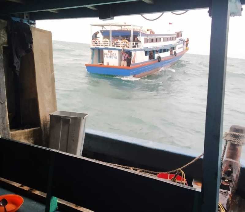 Kemenhub Evakuasi Kapal Patah Kemudi di Kepulauan Seribu