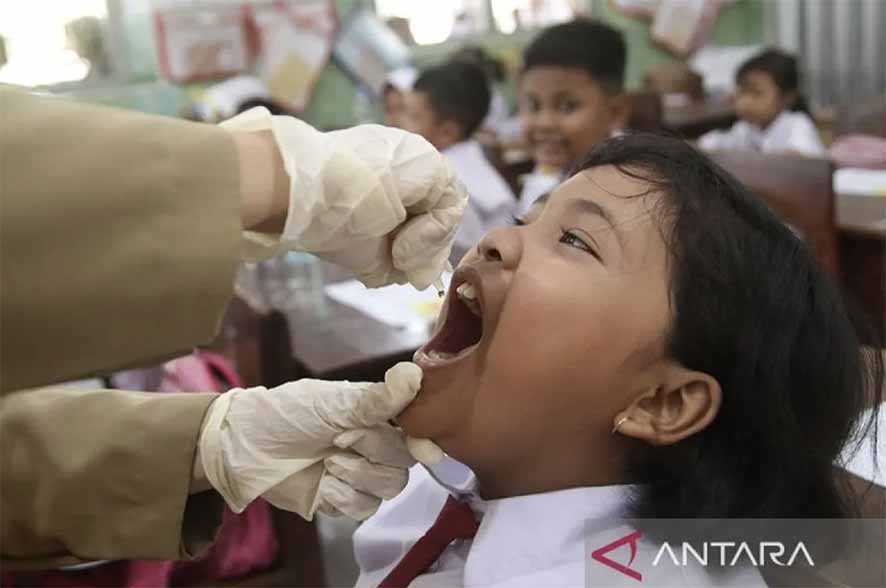 Kemenkes Harap  95 Persen Anak Sudah Imunisasi