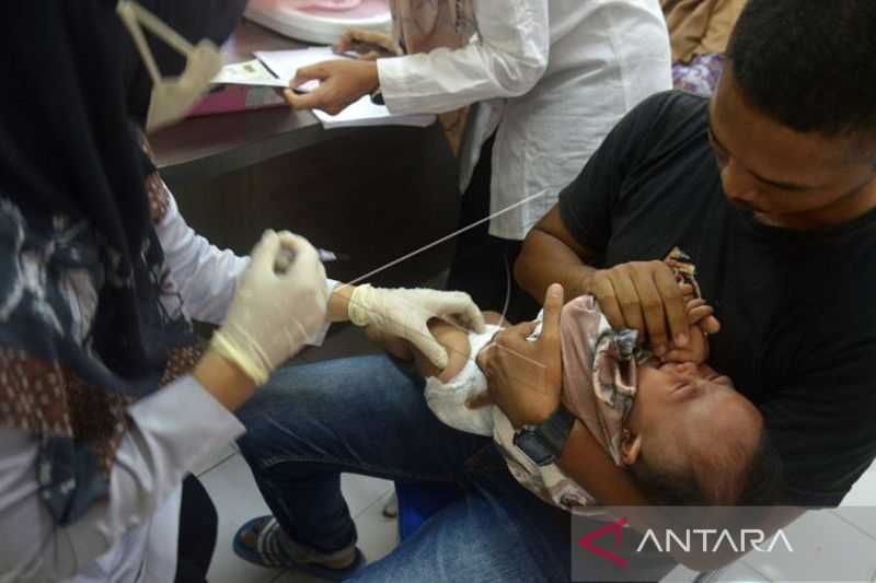 Kemenkes Sebut Kasus Campak dan Difteri Cukup Tinggi di Aceh