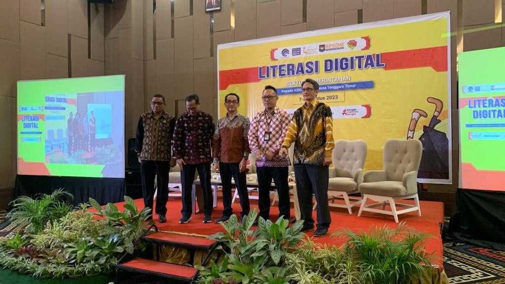 Kemenkominfo Dorong ASN dan SDM Nusa Tenggara Timur Makin Cakap Digital