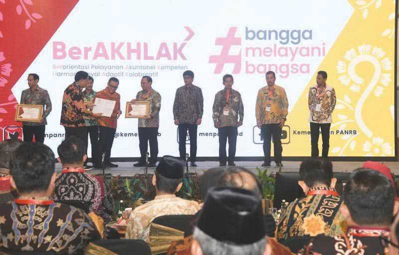 Kemenkumham Terbaik dalam Tata Kelola Pengadaan ASN