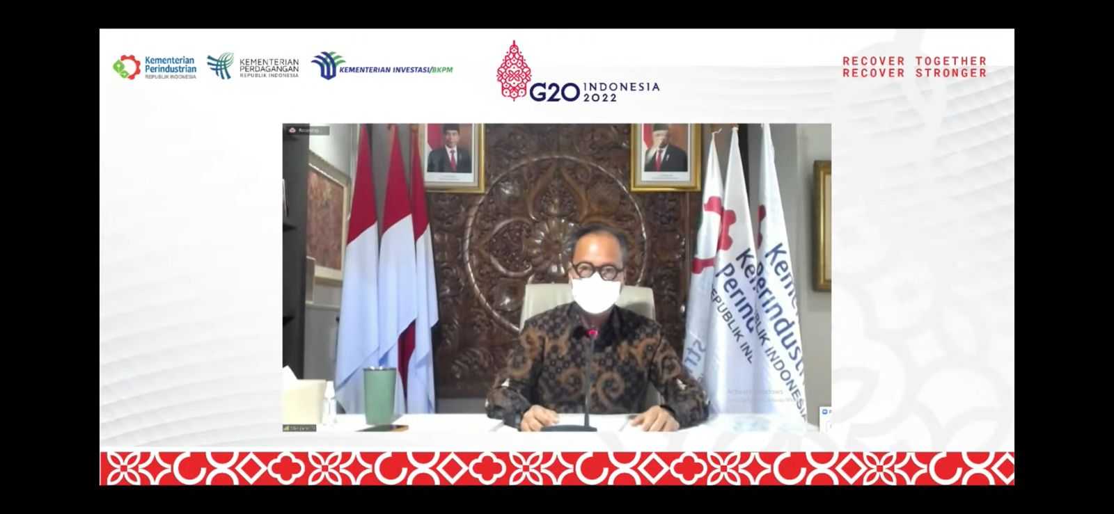 Kemenperin, BKPM dan Kemendag Bersinergi Gelar G20 TIIWG