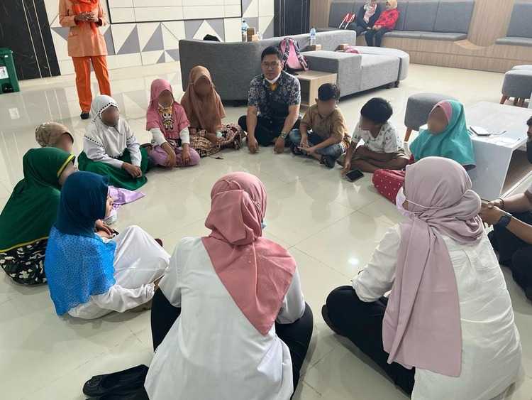 Kemensos Beri Terapi Psikososial 11 Anak Korban Kekerasan Fisik dan Seksual di Surabaya