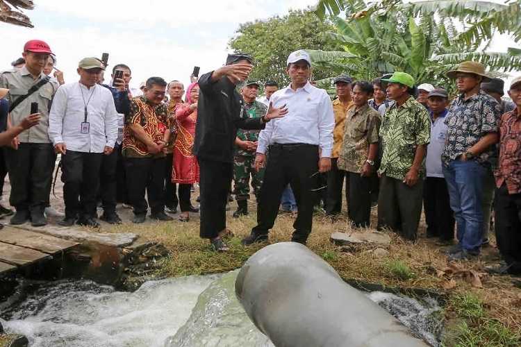 Kementan Bantu Rp177 Miliar Bagi Petani Terkena Banjir di Jawa Tengah
