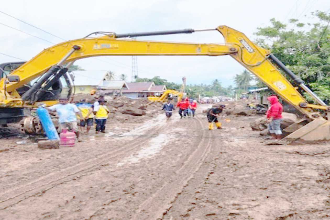 Kementerian PUPR Lakukan Upaya Tanggap Darurat Banjir di Ternate