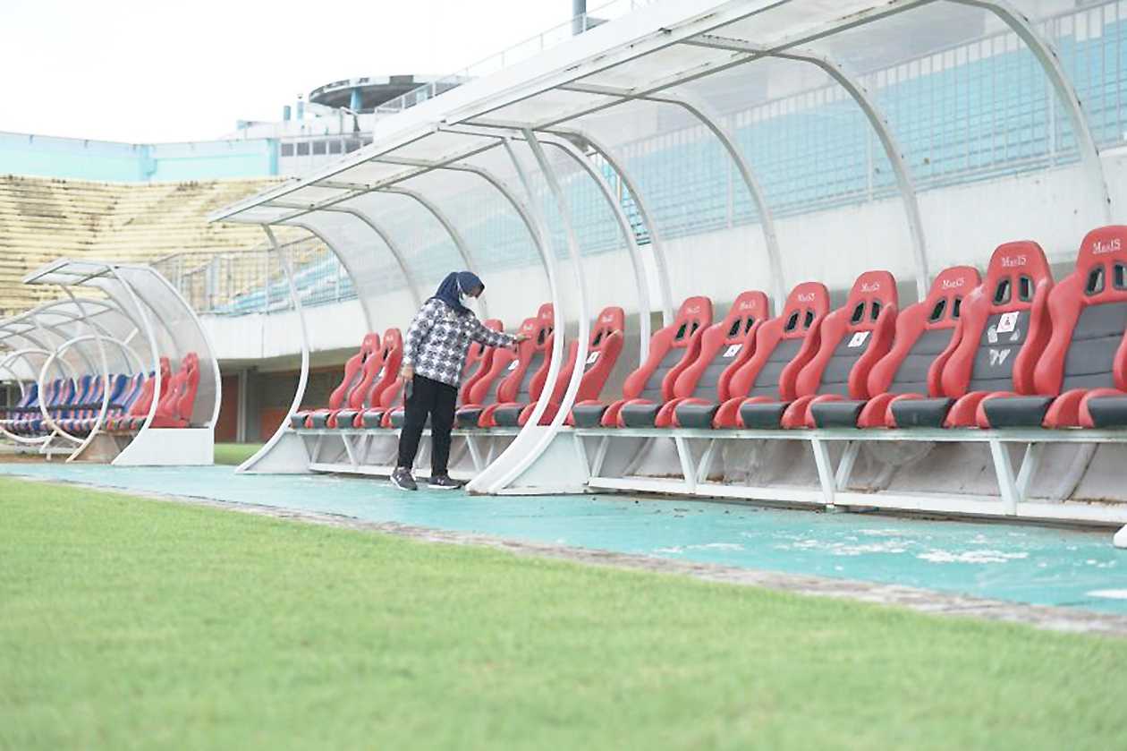 Kementerian PUPR Segera Perbaiki Stadion Maguwoharjo Sleman