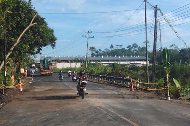 Kementerian PUPR Tangani Jalan Ambles di Jalur Selatan Jateng