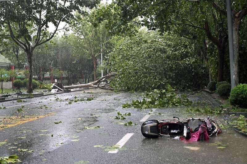 Kemlu RI Pastikan Tidak Ada WNI Jadi Korban Topan Bebinca di Shanghai