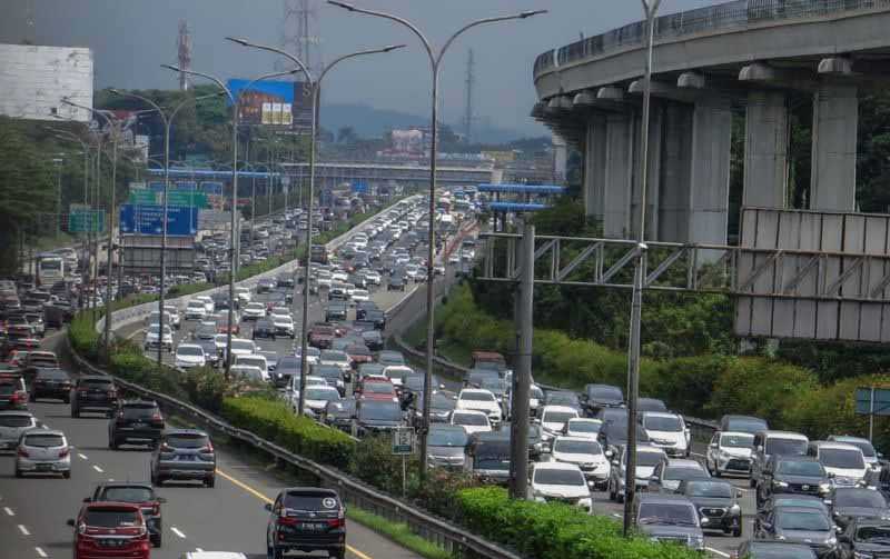 Kendaraan ke Luar Jakarta via Tol Meningkat 2,7 Persen