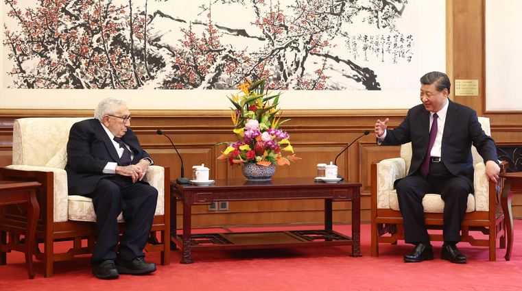 Kepada Kissinger, Xi Jinping Sebut Hubungan AS-Tiongkok di Persimpangan Jalan