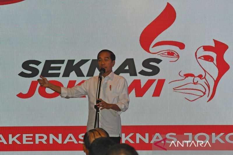 Kepada Relawan, Jokowi Tekankan Pentingnya Membangun Kepercayaan