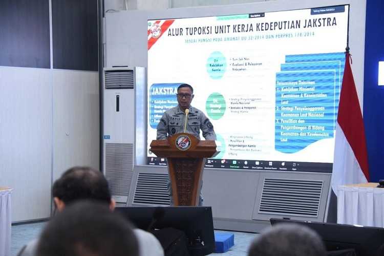 Kepala Bakamla Sampaikan Refleksi, Penekanan dan Arah Kebijakan di Rapim 2023