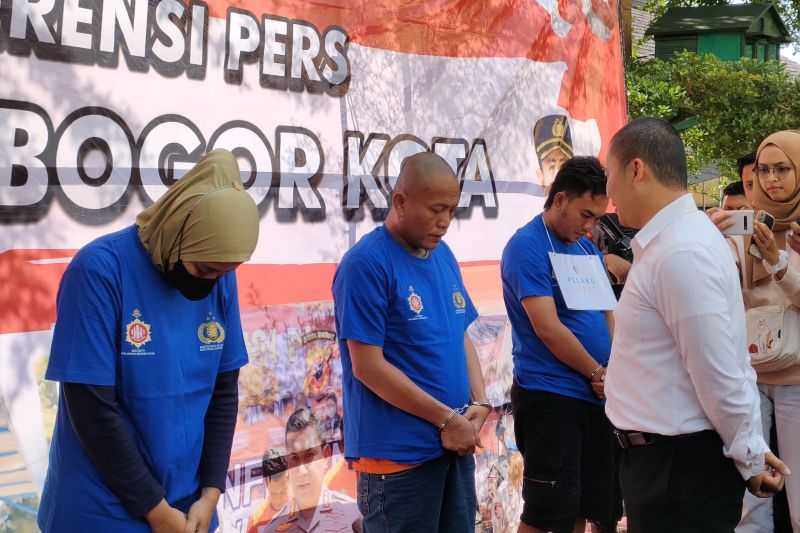 Kepolisian Ungkap Modus Pamer Uang Bawa Kabur Motor Ojek di Bogor