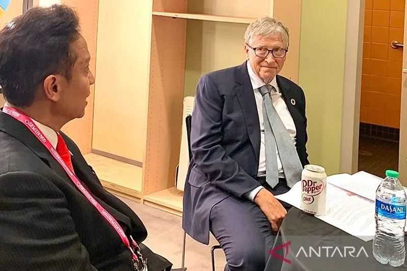 Keren! Bill Gates Dukung Program Transformasi Kesehatan Digital Indonesia
