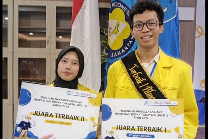 Keren, Dua Mahasiswa UI Raih Juara Pilmapres LLDIKTI Jakarta