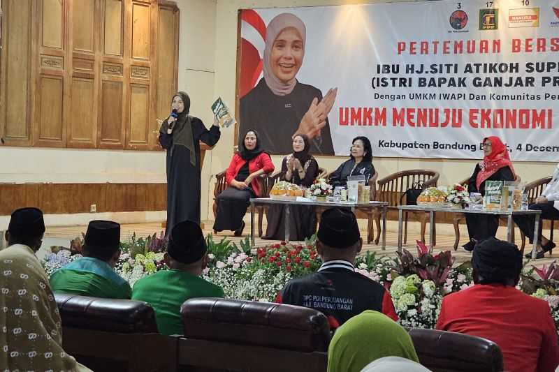Keren, Istri Ganjar Dukung UMKM Bandung Barat Cerdas Manfaatkan Medsos
