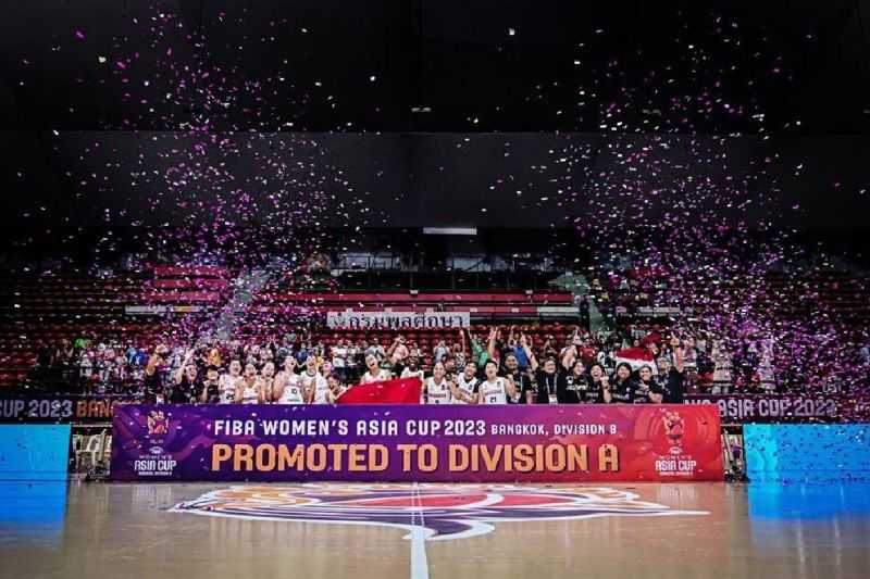 Keren Kalahkan Iran, Basket Putri Indonesia Naik ke Divisi A FIBA Asia Cup