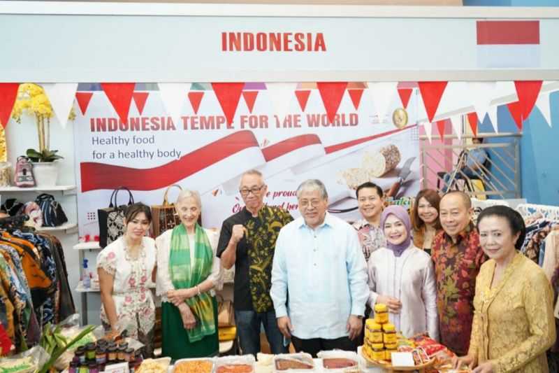 Keren, KBRI Manila Perkenalkan Tempe di Festival Makanan Asean 2023
