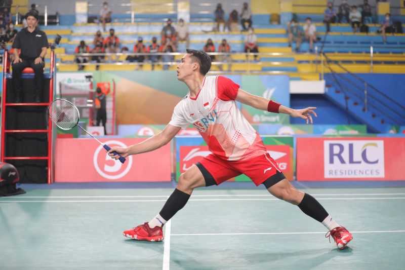 Keren Membanggakan Dua Tunggal Putra Indonesia Ini, Jonatan Hadapi Chico di Semifinal Kejuaraan Asia 2022