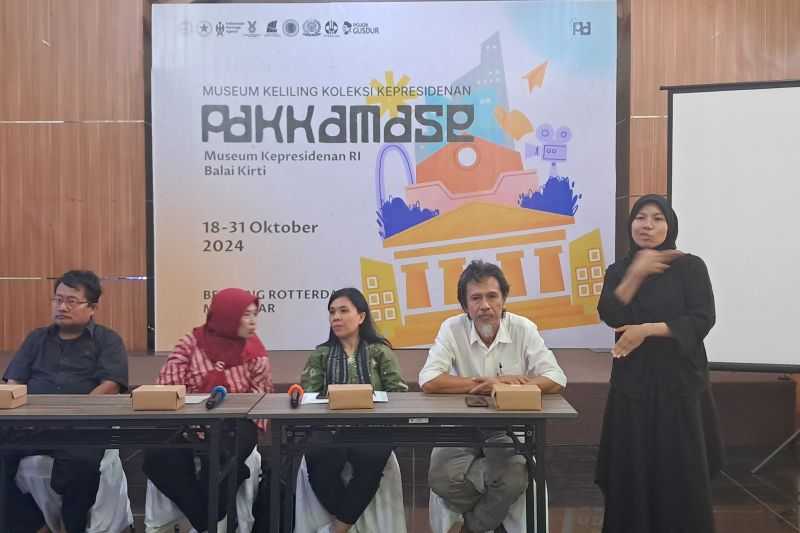 Keren, Museum Keliling Kepresidenan Hadir di Kota Makassar