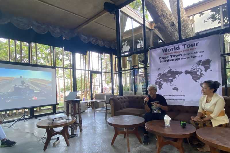 Keren, Pemotor Tunggal Indonesia Tur Afrika-Eropa Kenalkan Bali