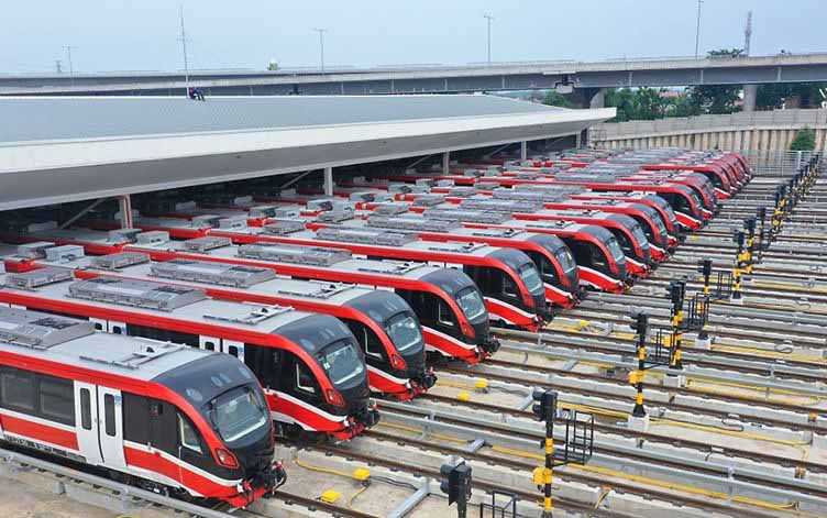 Kereta Api Siapkan Depo LRT di Bekasi