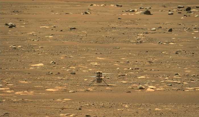 Kesalahan Sebabkan Helikopter Mars Tak Terkendali