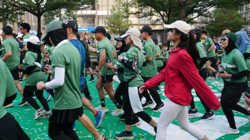 Keseruan Herbalife Run 2024 2