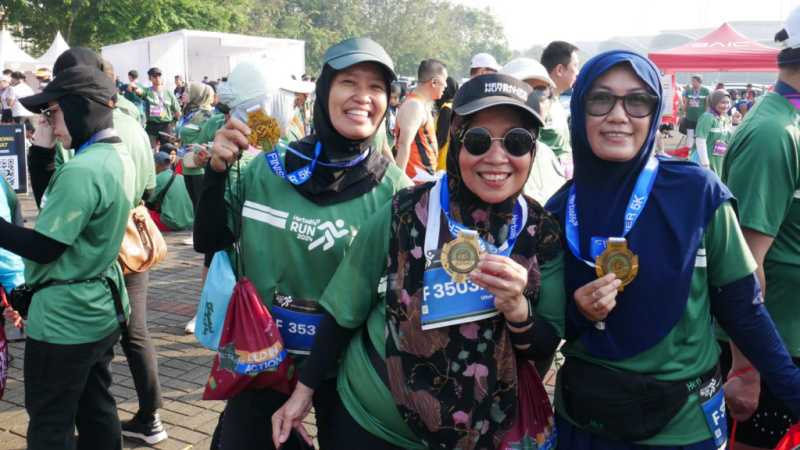 Keseruan Herbalife Run 2024 5