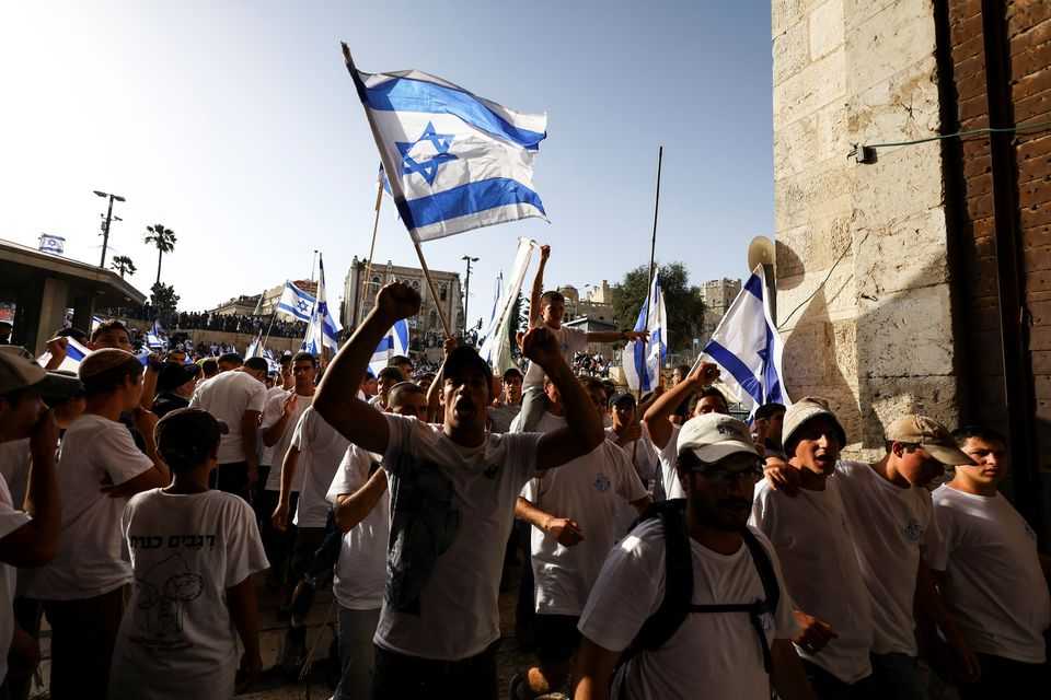 Ketegangan Meningkat! Gelar Pawai, Ribuan Orang Israel Turun ke Yerusalem Teriakan Orang Arab Anak Pelacur, Ada Apa?