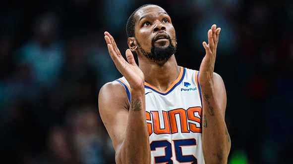 Kevin Durant Bantu Phoenix Suns Atasi Brooklyn Nets