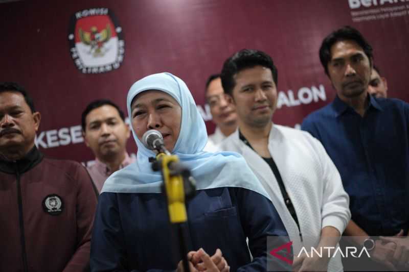 Khofifah-Emil Jalani Pemeriksaan Kesehatan di RSUD dr Soetomo