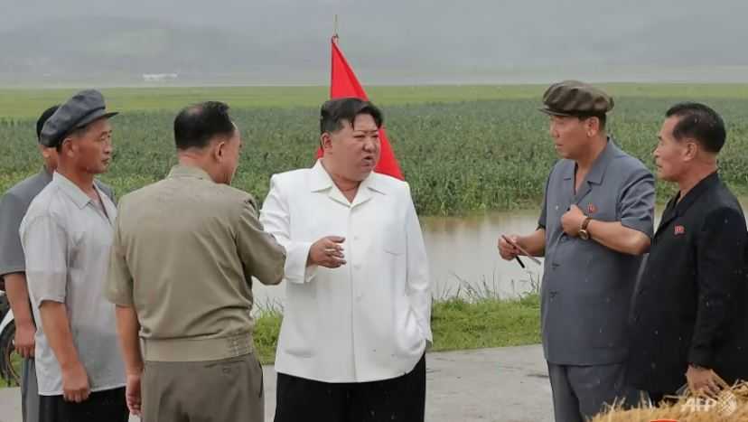Kim Jong Un Marahi Pejabat atas Kerusakan Akibat Badai