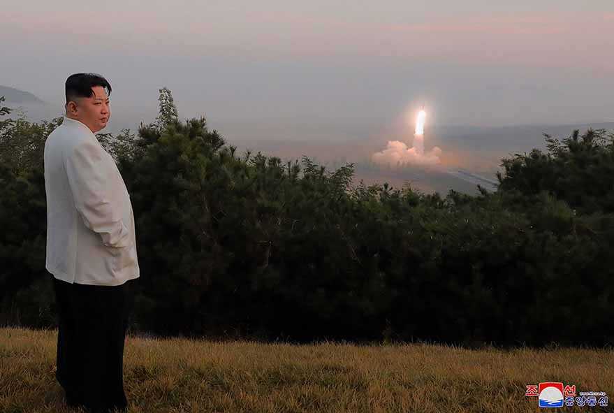 Kim Jong-un Pimpin Latihan Nuklir Taktis Korut