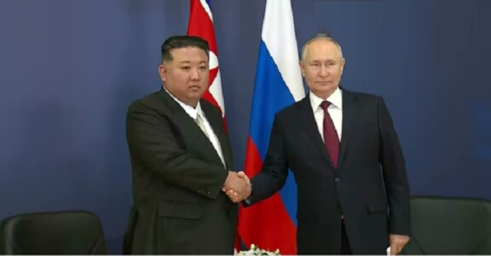 Kim Jong-un Puji Hubungan Korut dengan Russia