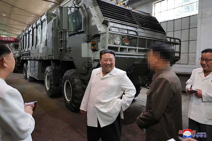 Kim Jong-un Serukan  Peningkatan Produksi Misil