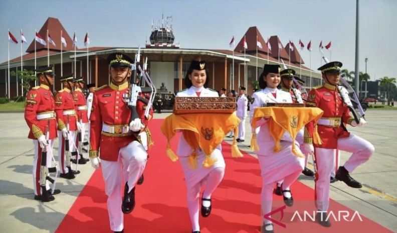 Kirab Bendera Pusaka Disambut 9.044 Pelajar Kota Minyak