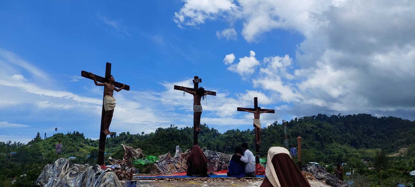 Kisah Sengsara Tuhan Yesus di Raja Ampat, Papua